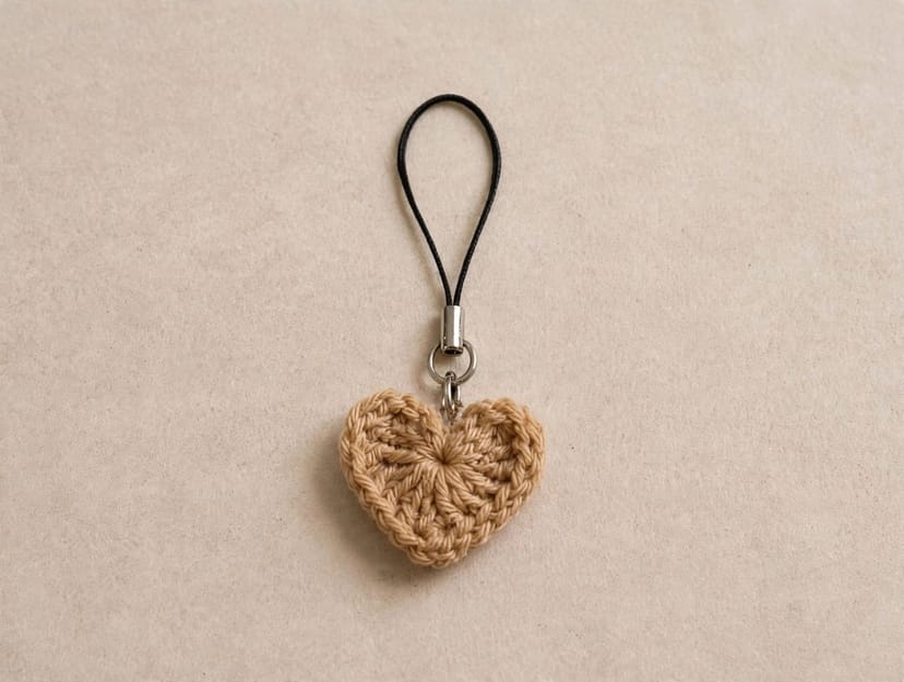 Heart Phone Charm - Image 1